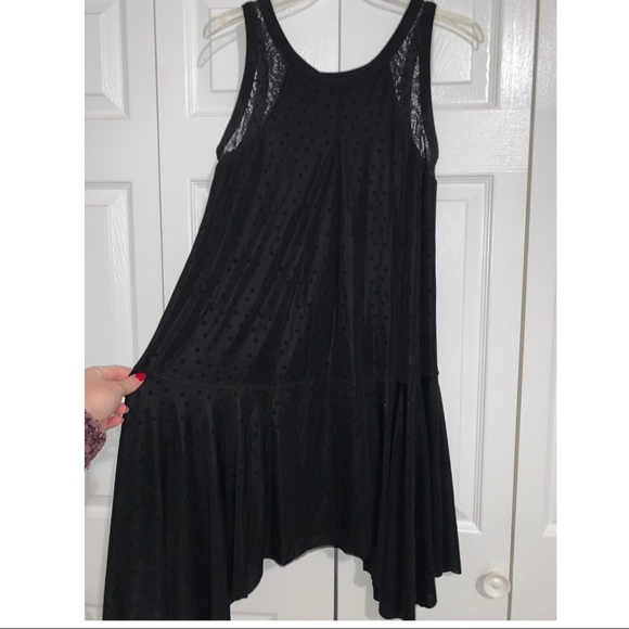Free People Black Lace Swing Dress - Picture 2 of 4
